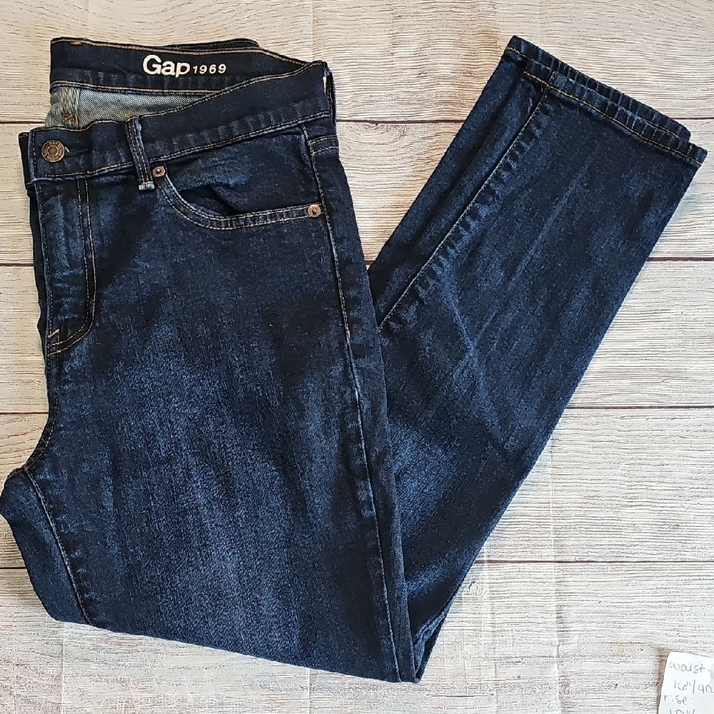 GAP Sz 29 Blue Skinny Jeans Classic Denim
